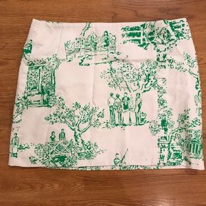 Lilly Pulitzer Resort White Spring Fever Skirt